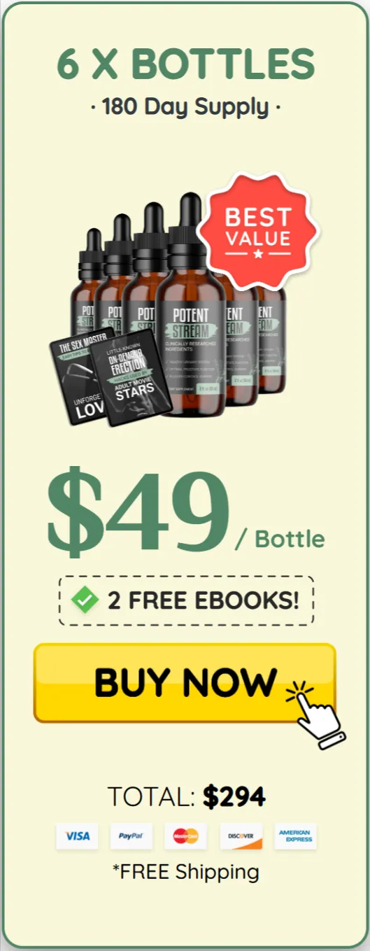 PotentStream price 6 bottle