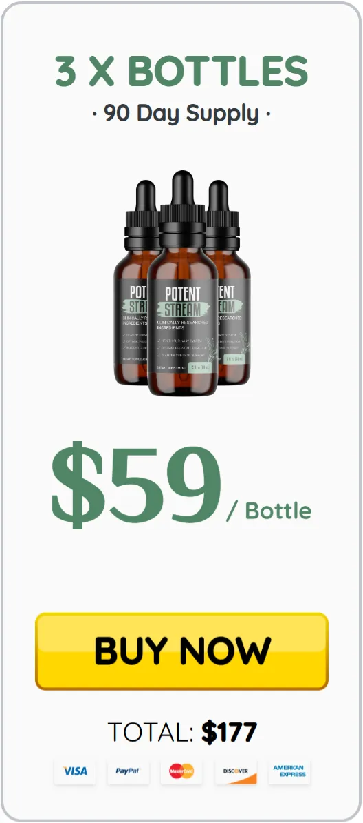 PotentStream price 3 bottle